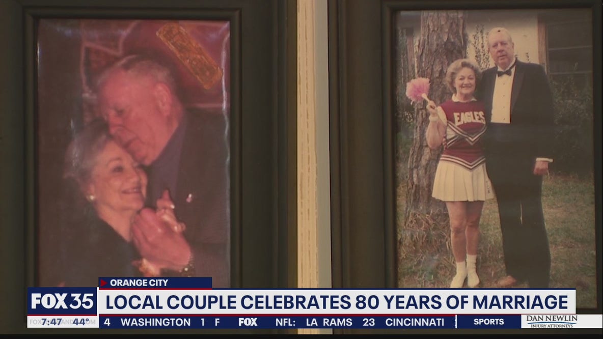 Orange City couple celebrates 80 years of marriage